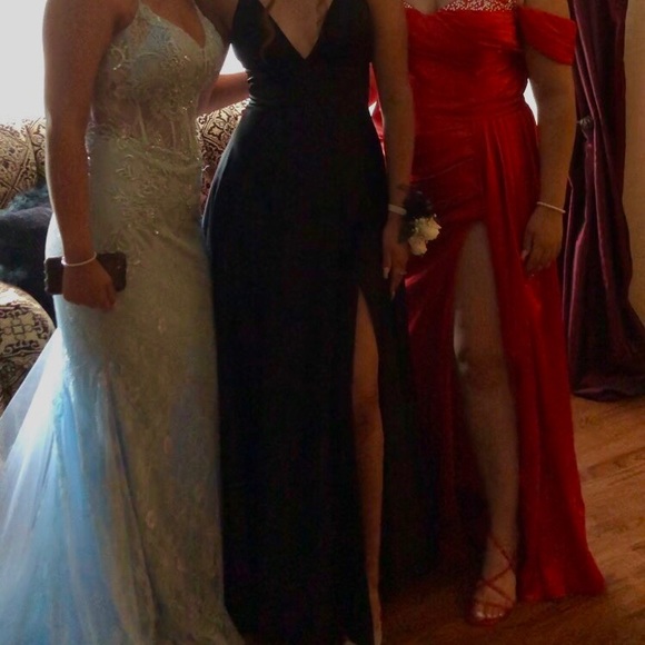 Light blue prom dress - Picture 2 of 2